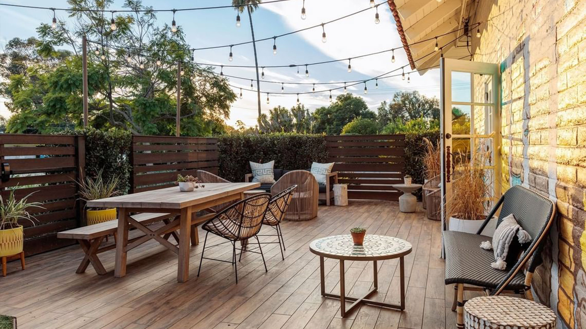 CAYA Restaurant Outdoor Patio